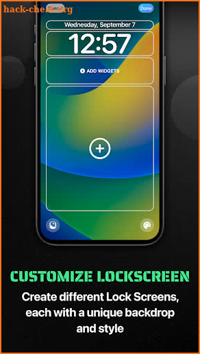 iLock - Lock Screen OS 17 screenshot