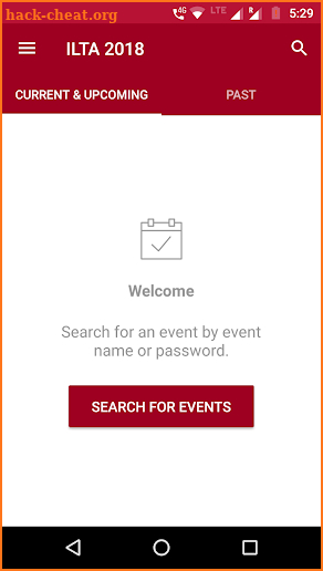 ILTA Events for 2018 screenshot