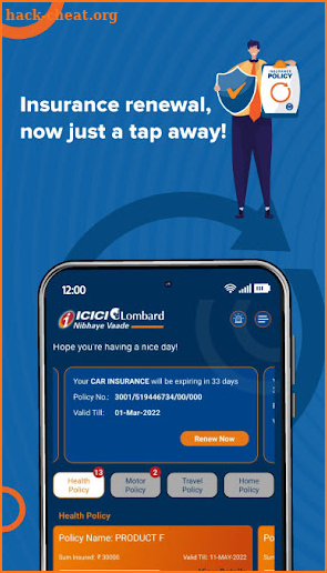 ILTakeCare Insurance App screenshot
