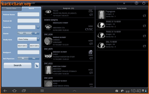 IM PACS Viewer screenshot