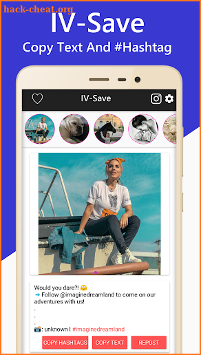 Image & Video Saver for instagram -  IV-save screenshot