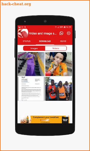 image and videos saver screenshot