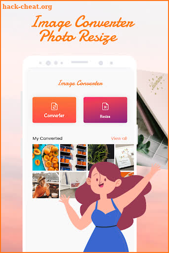 Image Converter & Photo Resizer: Resize Image App screenshot