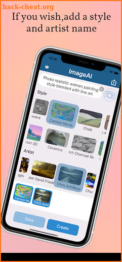 ImageAI - AI Art Generator screenshot