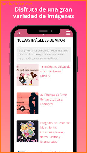 Imagenes de Amor screenshot