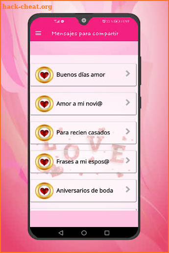Imagenes de amor gratis y fras screenshot