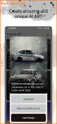 Imagine ART AI screenshot