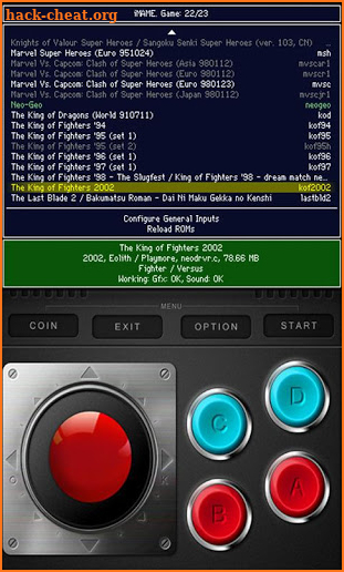 iMAME Arcade Game Emulator screenshot