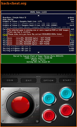 iMAME Arcade Game Emulator screenshot