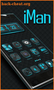 iMan GO Launcher Theme screenshot