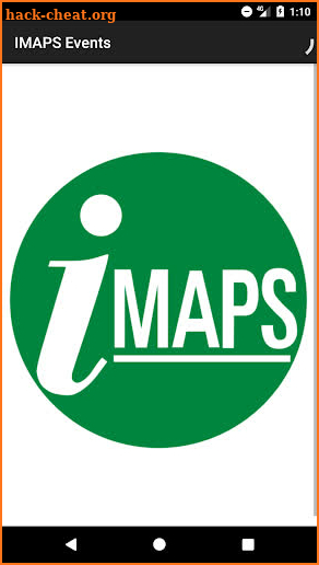 IMAPS Events screenshot