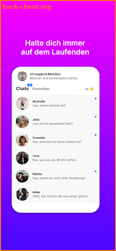 iMatched: Chat, Match & Dating screenshot