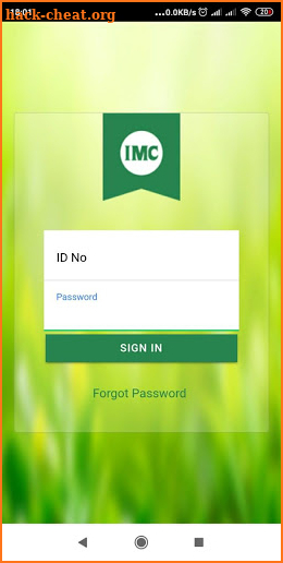 IMC Business Application screenshot
