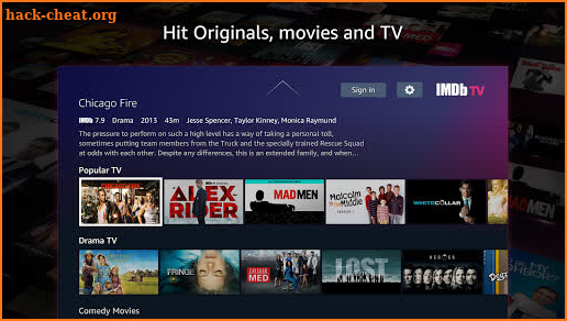 IMDb TV - Android TV screenshot