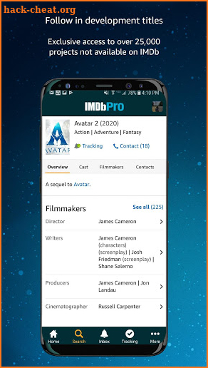IMDbPro screenshot
