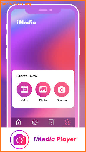 iMedia Player & Wallpaper screenshot
