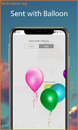 iMessage Style IOS 12 Phone XS screenshot