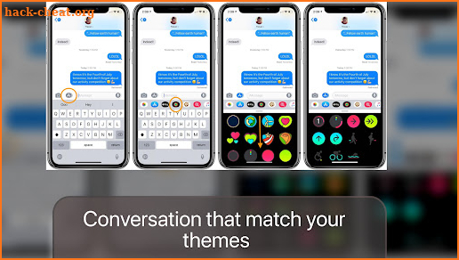 iMessages-iOS Messages iphone screenshot