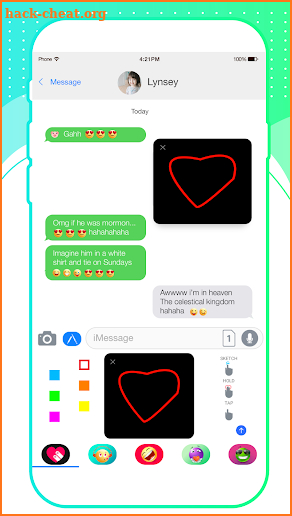 iMessenger: Message IOS12 screenshot