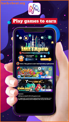 iMETApro: Play to earn rewards screenshot
