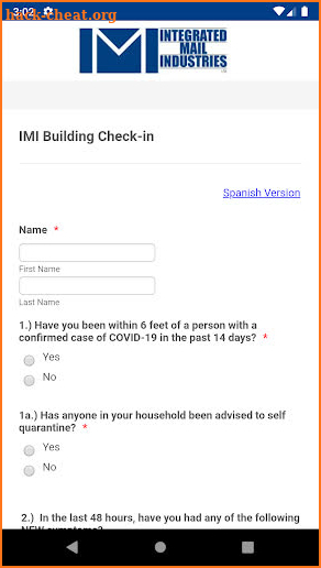 IMI-safe screenshot