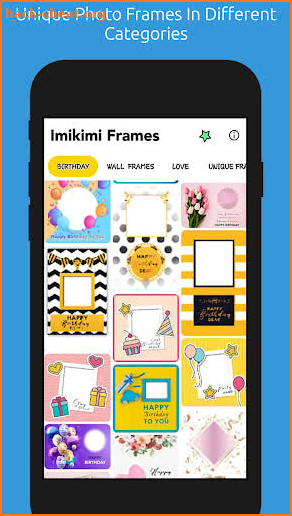 Imikimi Photo Frames - Imikimi Old Version screenshot