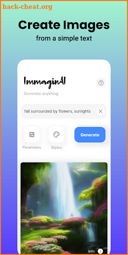 ImmaginAI - AI Art Generator screenshot