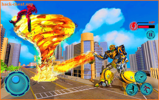 Immortal Superhero Tornado Robot City Rescue 2019 screenshot