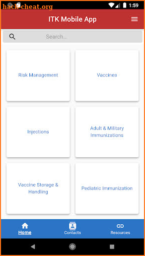 Immunization TOOL KIT screenshot