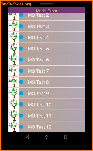 IMO 3 Maths Olympiad screenshot