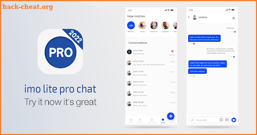 imo lite pro chat 2022 screenshot