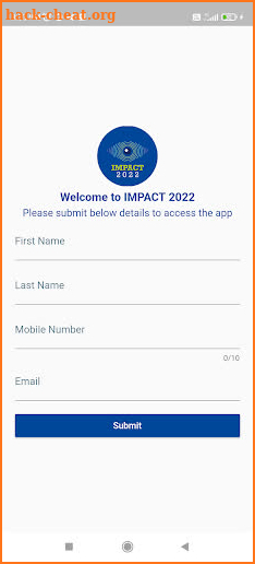 IMPACT 2022 screenshot