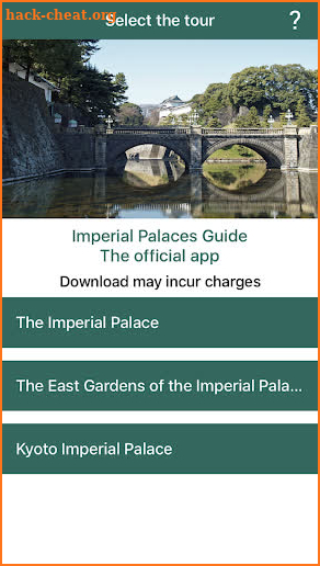 Imperial Palaces Guide screenshot