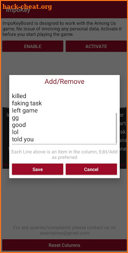 ImpoKey : Keyboard app for imp screenshot