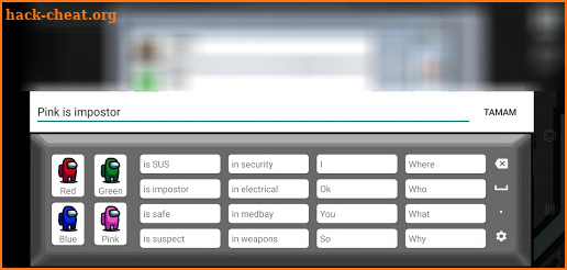 ImpoKeyboard - Custom Keyboard for Among Us screenshot