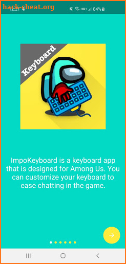 ImpoKeyboard - Custom Keyboard for Among Us screenshot