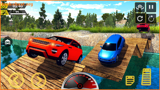 Impossible Bridge VS Car Crash screenshot