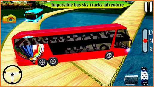 Impossible Bus Driver Sky Tracks screenshot