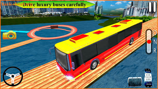 Impossible Bus Driver Sky Tracks screenshot