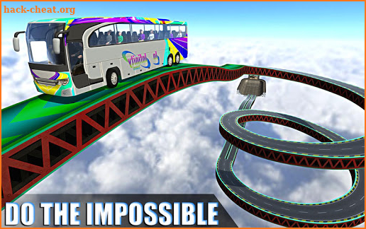Impossible Bus Simulator Tracks Driving screenshot