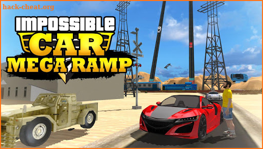 Impossible Car Racing Mega Ramp screenshot