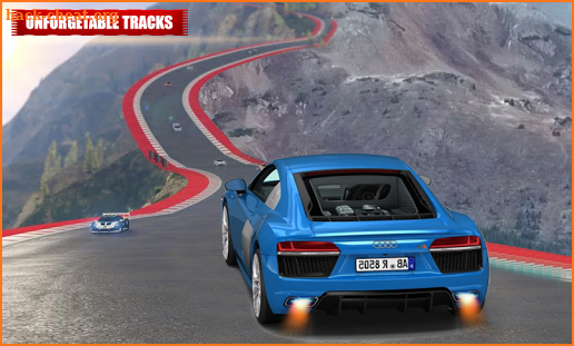 Impossible Car Racing Tracks Stunt 3D Game screenshot