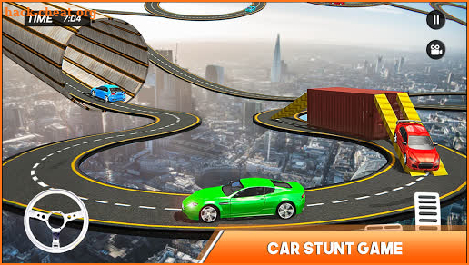 Impossible Car Stunt Racing: Ramp Car Games 2019 screenshot