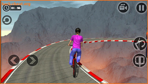 Impossible  Downhill bike Tracks Downhill cycling screenshot