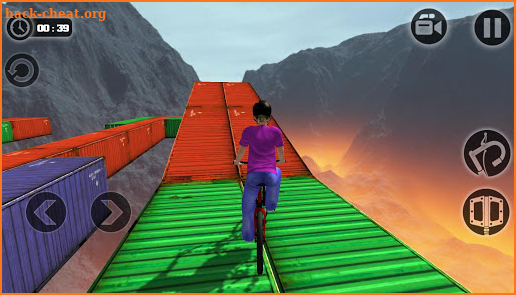 Impossible  Downhill bike Tracks Downhill cycling screenshot