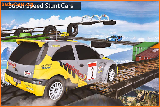 Impossible Drive Tracks Car Racing - Industrial screenshot