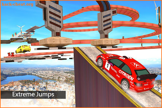 Impossible Drive Tracks Car Racing - Industrial screenshot