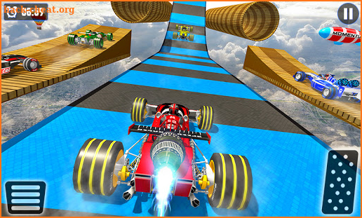 Impossible Formula Jet Car Racing Stunts screenshot