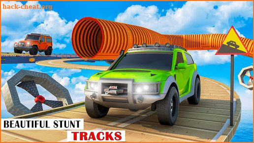 Impossible Jeep Stunt Game: 4x4 Jeep Driving 3D screenshot