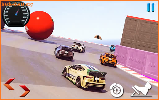Impossible Mega Ramp car Stunts Race screenshot